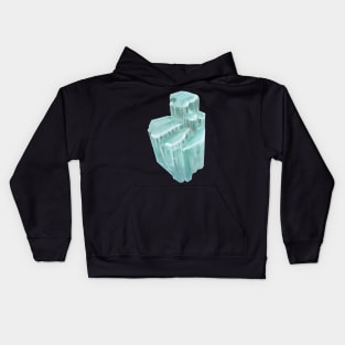 Aquamarine Crystal March Birthstone 2 Kids Hoodie